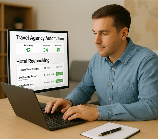 Case Study: How a Travel Agency Reduced Manual Work by 80% with Automation