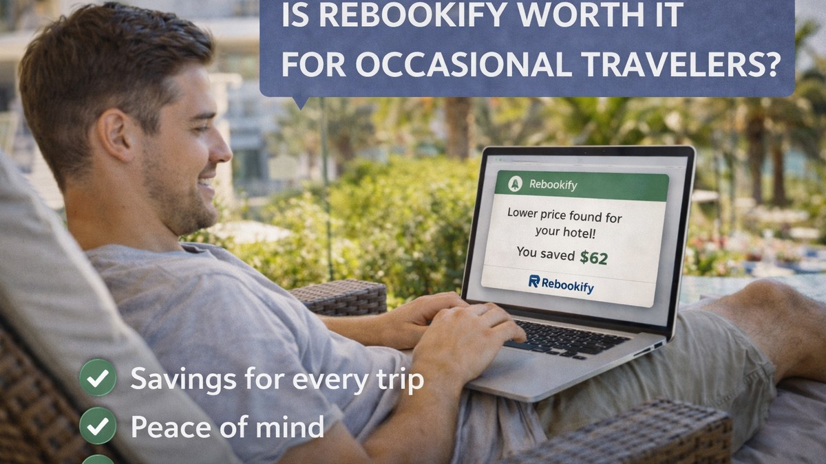 Is Rebookify Worth It for Occasional Travelers?