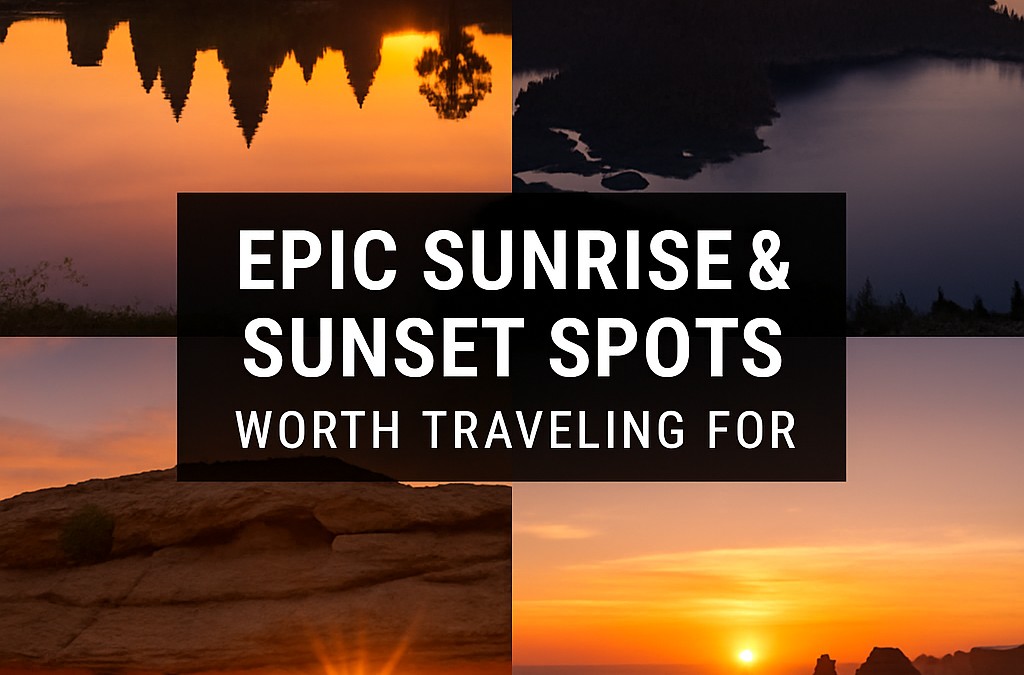 Epic Sunrise & Sunset Spots Worth Traveling For