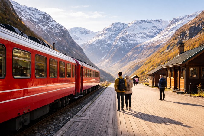 The Most Scenic Train Stops in Norway