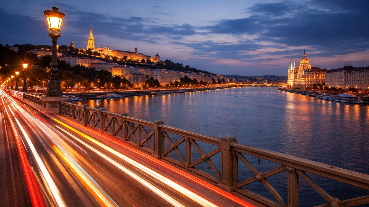 Budapest Between Two Banks of the Danube