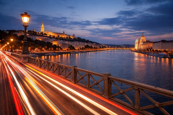 Budapest Between Two Banks of the Danube