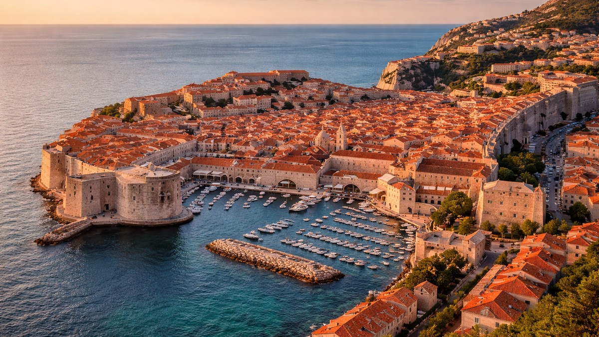 Dubrovnik’s Old Walls and Adriatic Views