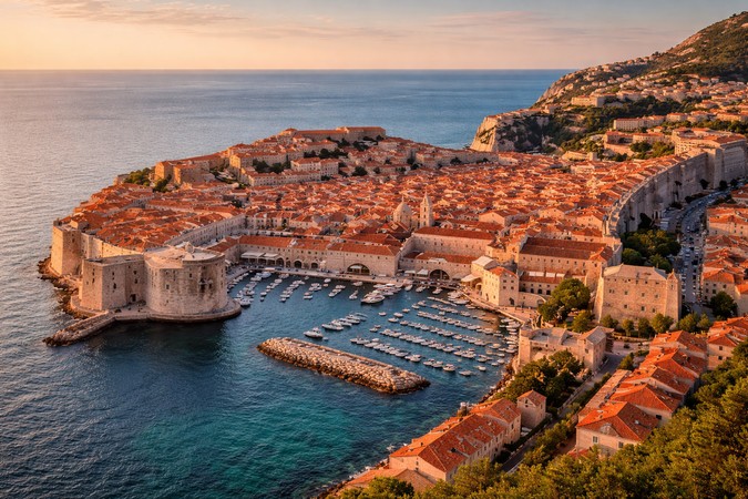 Dubrovnik’s Old Walls and Adriatic Views