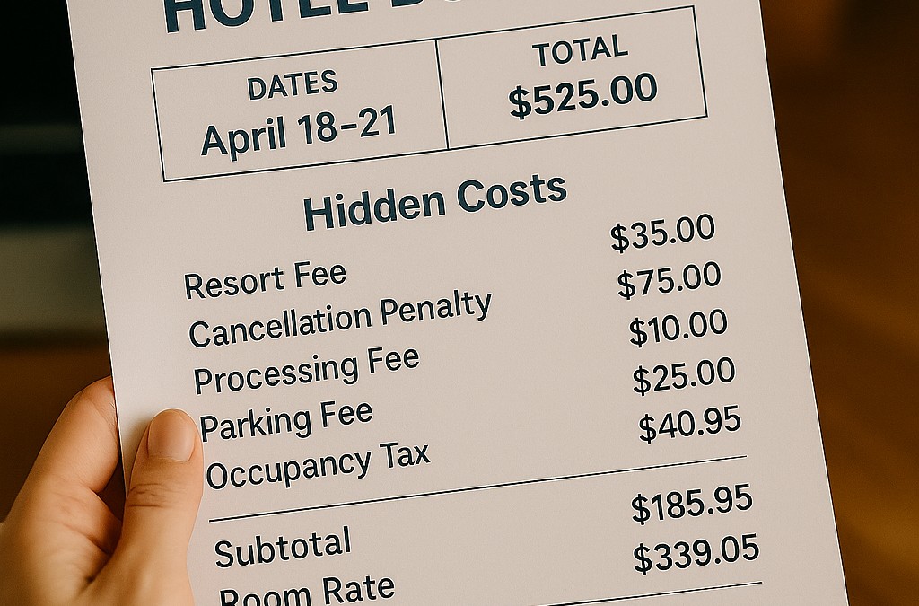 5 Hidden Costs of Hotel Bookings (And How Rebookify Cancels Them Out)