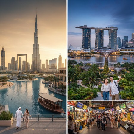 Dubai vs. Singapore: The Best Stopover City—and Why