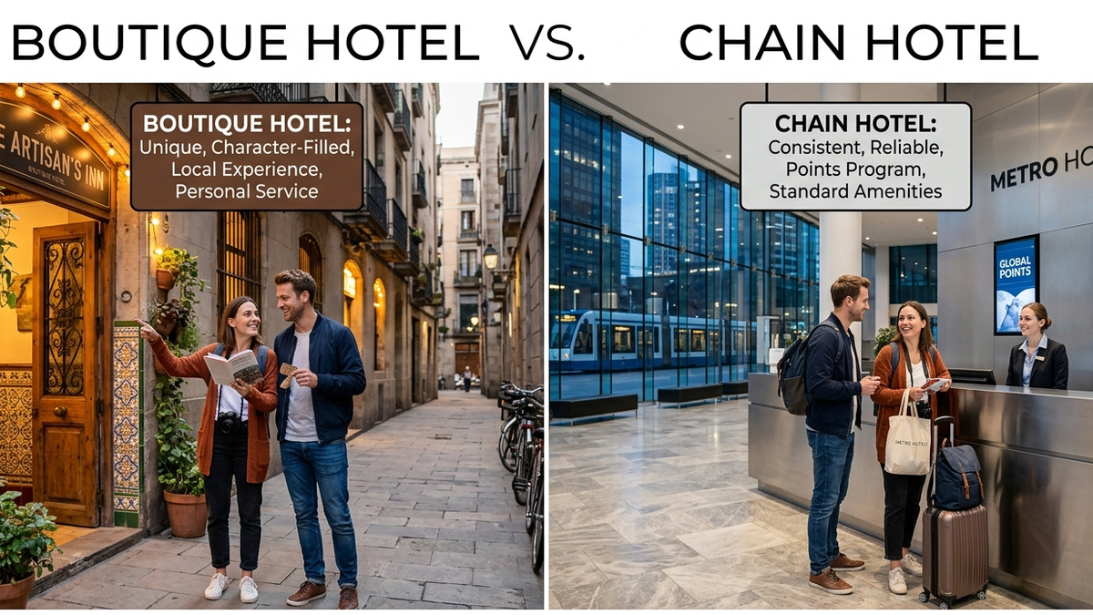 Boutique Hotel vs Chain Hotel Which Offers Better Value