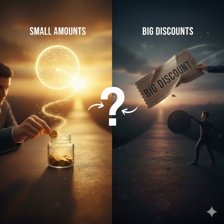 Why Saving Small Amounts Matters More Than Big Discounts