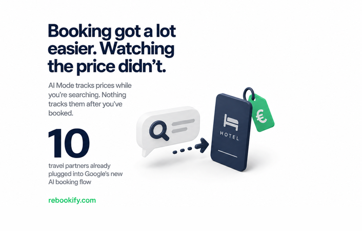 Google's AI Mode Can Now Book Your Hotel. It Still Can't Watch the Price.