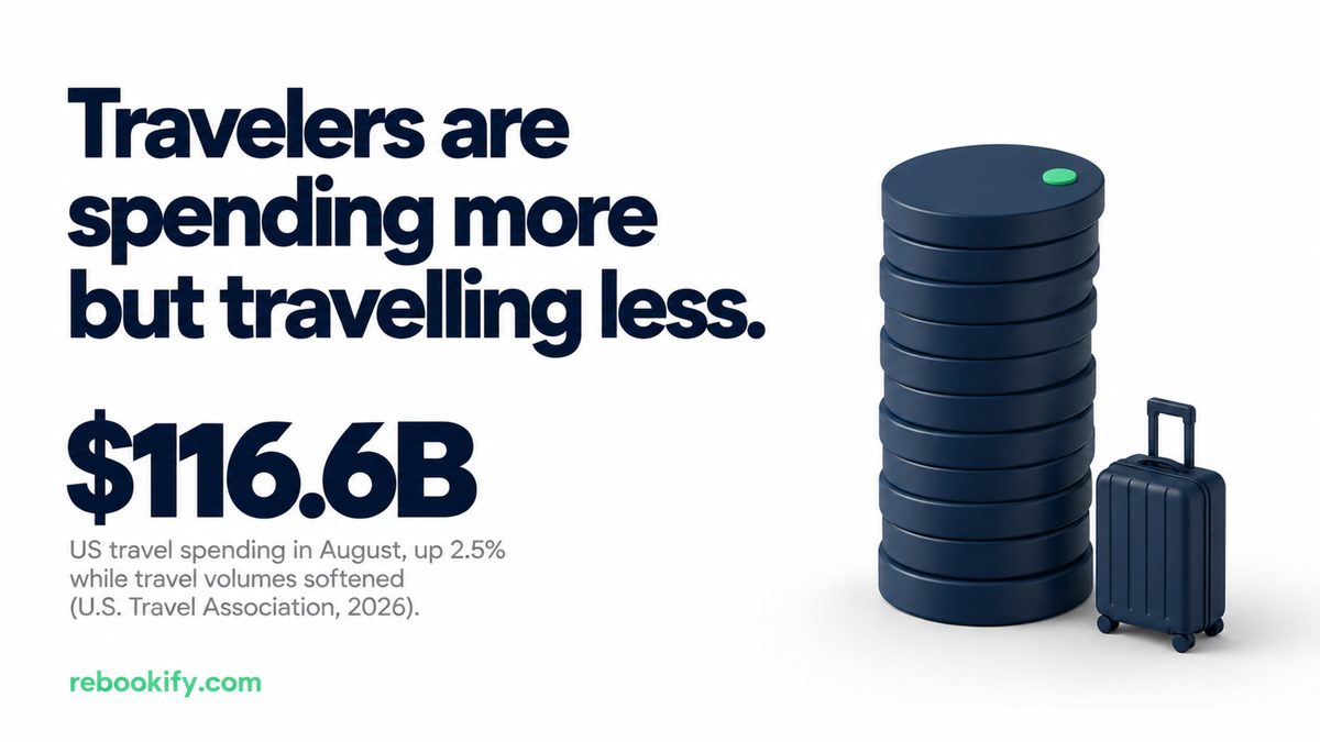 Travelers Are Spending More but Travelling Less
