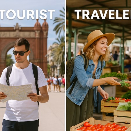 The Difference Between a Tourist and a Traveler